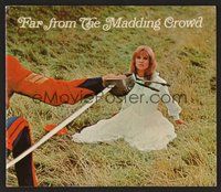 6z283 FAR FROM THE MADDING CROWD program '68 Julie Christie, Terence Stamp, Peter Finch!