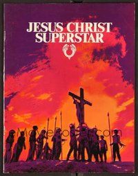 6z311 JESUS CHRIST SUPERSTAR program '73 Ted Neeley, Andrew Lloyd Webber religious musical!