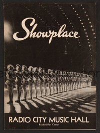 6z333 RADIO CITY MUSIC HALL program '47 great image of showgirls in a line!