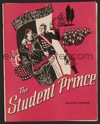6z354 STUDENT PRINCE program '20s musical stage play, Sigmund Romberg & Dorothy Donnelly!