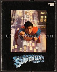 6z355 SUPERMAN program '78 flying comic book hero Christopher Reeve, Gene Hackman!
