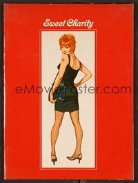 6z356 SWEET CHARITY program '69 Bob Fosse musical starring Shirley MacLaine!