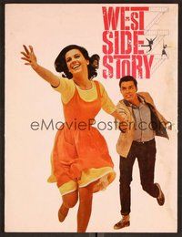 6z368 WEST SIDE STORY program '61 Academy Award winning classic musical, Natalie Wood!