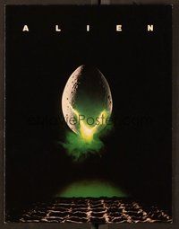 6z375 ALIEN promo brochure '79 Ridley Scott outer space sci-fi monster classic!