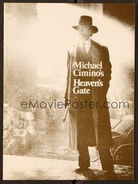 6z436 HEAVEN'S GATE promo brochure '81 Michael Cimino, Kris Kristofferson!