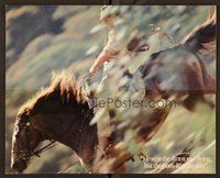 6z459 MAN FROM SNOWY RIVER promo brochure '82 Tom Burlinson on horseback!