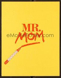 6z466 MR. MOM promo brochure '83 stay-at-home father Michael Keaton, written by John Hughes!