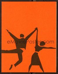 6z511 WEST SIDE STORY promo brochure '61 Academy Award winning classic musical, wonderful art!