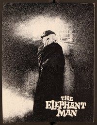 6z142 ELEPHANT MAN trade ad '80 John Hurt is not an animal, directed by David Lynch!