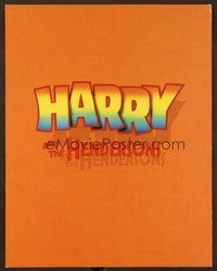 6z145 HARRY & THE HENDERSONS trade ad '87 Bigfoot lives with John Lithgow, Melinda Dillon!