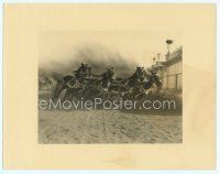 6z530 BEN-HUR deluxe 11x14 still '25 wild action image of running horses in chariot race!