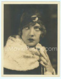 6z613 MARION DAVIES deluxe 10x13 still '20s great dramatic portrait of pretty actress in hat!