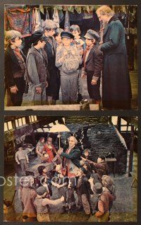 6z625 OLIVER 5 color 11x14 stills '68 Charles Dickens, Mark Lester, Shani Wallis, Carol Reed!