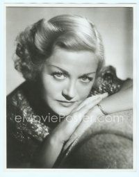 6z667 WYNNE GIBSON deluxe 11x14 still '40s great headshot portrait of pretty actress
