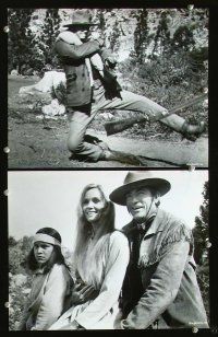 6z648 STALKING MOON 12 10.5x13.25 stills '68 Gregory Peck & Eva Marie Saint!