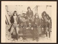 6z001 RAMONES postcard '77 cool early image of the greatest punk rock band ever!