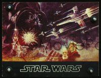 6z353 STAR WARS souvenir program book 1977 George Lucas classic, Jung art!