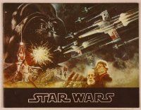 6z351 STAR WARS souvenir program book 1977 George Lucas classic, Jung art!