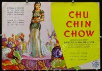 6z136 CHU CHIN CHOW 2pcs English Trade Ad '34 Anna May Wong, cool artwork!