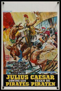 7a586 CAESAR AGAINST THE PIRATES Belgian '62 Giulio Cesare Contro I Pirati, Gustavo Rojo