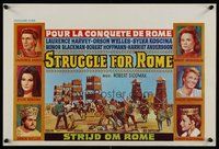 7a614 FIGHT FOR ROME Belgian '68 Laurence Harvey, Orson Welles, Kampf um Rom