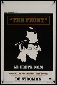 7a627 FRONT Belgian '76 Woody Allen, Martin Ritt, 1950s Communist Scare blacklist!