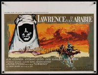 7a656 LAWRENCE OF ARABIA Belgian R70s David Lean classic, Peter O'Toole, silhouette art by Ray