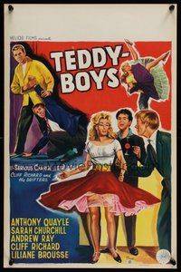 7a706 SERIOUS CHARGE Belgian '59 Terence Young, Anthony Quayle, church molestation drama, Wik art!