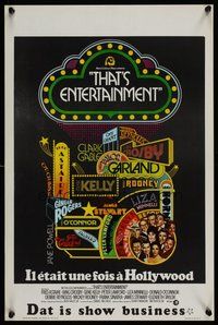 7a723 THAT'S ENTERTAINMENT Belgian '74 classic MGM Hollywood stars, it's a celebration!