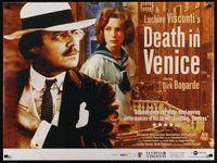 7a346 DEATH IN VENICE British quad R03 Luchino Visconti's Morte a Venezia, Dirk Bogarde