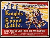 7a370 KNIGHTS OF THE ROUND TABLE British quad R60s Taylor as Lancelot & Ava Gardner as Guinevere!