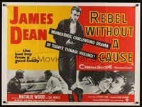 7a391 REBEL WITHOUT A CAUSE REPRO 1980s Nicholas Ray, James Dean, bad boy from a good family!