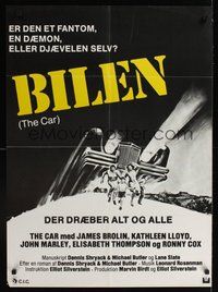 7a140 CAR Danish '77 James Brolin, there's nowhere to hide from this possessed automobile!