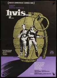 7a162 IF Danish '69 introducing Malcolm McDowell, directed by Lindsay Anderson, Stevenov art!