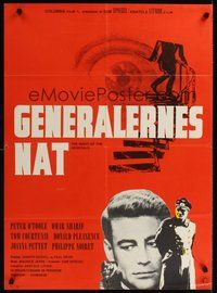 7a182 NIGHT OF THE GENERALS Danish '68 WWII officer Peter O'Toole in a manhunt across Europe!