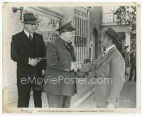 7b110 BANK DICK 8x10 still '40 Al Hill holds gun on W.C. Fields as he meets Hollywood agent!