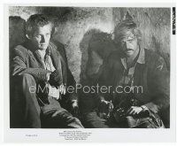 7b150 BUTCH CASSIDY & THE SUNDANCE KID 8x10 still '69 weary Newman & Redford just before climax!