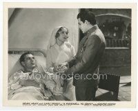 7b228 FAREWELL TO ARMS 8x10 still '32 Helen Hayes, Gary Cooper & Jack La Rue holding hands!