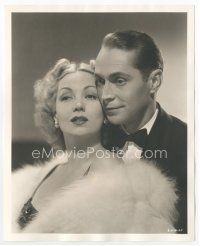 7b230 FAST & FURIOUS deluxe 8x10 still '39 romantic close up of Franchot Tone & Ann Sothern!
