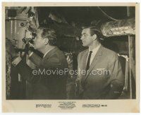 7b249 FROM RUSSIA WITH LOVE 8x10 still R68 Connery as James Bond w/Pedro Armendariz at periscope!