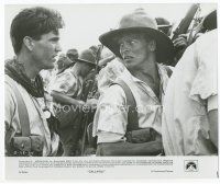 7b254 GALLIPOLI 8x9.75 still '81 Peter Weir, Mark Lee looks at Mel Gibson at movie's climax!