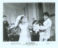 7b279 GRADUATE 8x10 still '68 Dustin Hoffman grabs Katharine Ross from Anne Bancroft at wedding!