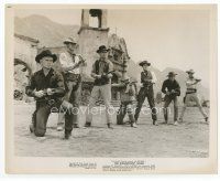 7b368 MAGNIFICENT SEVEN 8x10 still '60 great posed image of the seven stars aiming their guns!