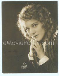 7b390 MARY PICKFORD deluxe 7.25x9.5 still '20s portrait with her trademark curls by Hartsook!