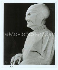 7b421 OUTER LIMITS TV 8x10 still '60s cool close up of extraterrestrial invader, classic TV show!