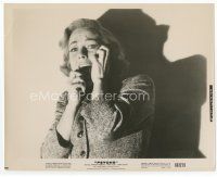 7b442 PSYCHO 8x10 still '60 close up of Vera Miles screaming in terror, Alfred Hitchcock