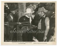 7b451 RANGER COURAGE 8x10 still '36 two bad guys tie cowboy Bob Allen to a tree!