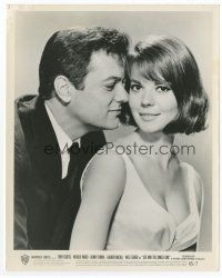 7b474 SEX & THE SINGLE GIRL CanUS 8x10 still '65 close up of Tony Curtis & sexiest Natalie Wood!