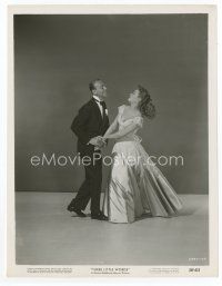 7b520 THREE LITTLE WORDS 8x10 still '50 full-length c/u of Fred Astaire dancing with Vera-Ellen!