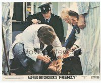 7b062 FRENZY 8x10 mini LC #7 '72 written by Anthony Shaffer, Alfred Hitchcock, strangler's victim!